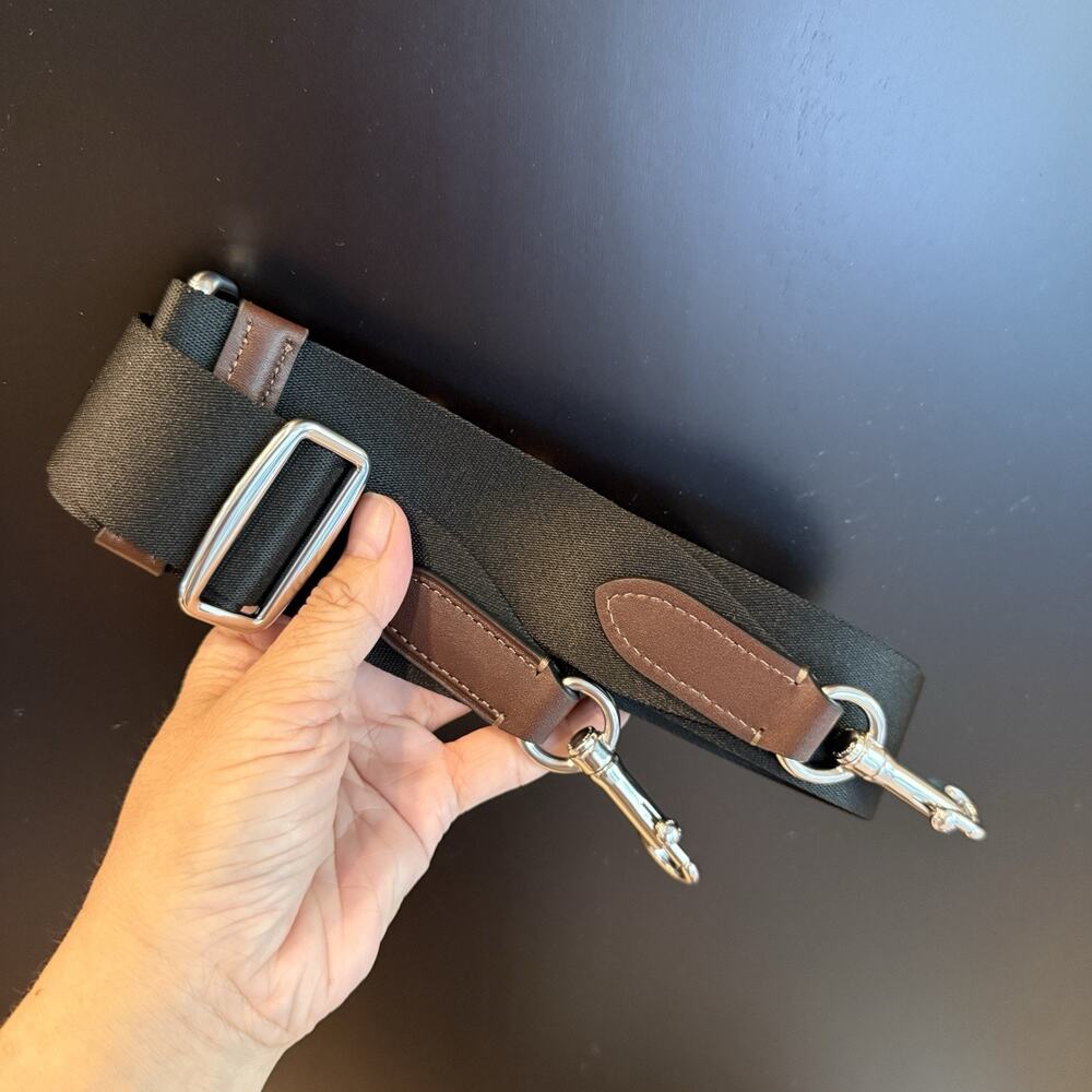 NWT Coach Men's Stanton Crossbody In Signature Jacquard Silver/Oak/Maple CH097 - Picture 3 of 13